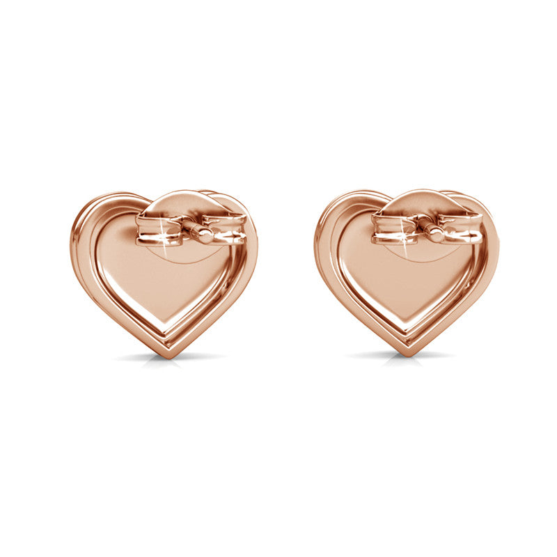 Brave Heart Earrings, Cyncerity Jewellery with crystals from Swarovski®