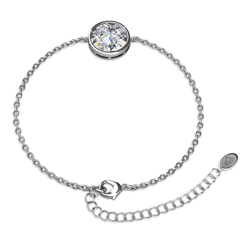 Classic Small Crystal Bracelet, Cyncerity Jewellery with crystals from Swarovski®