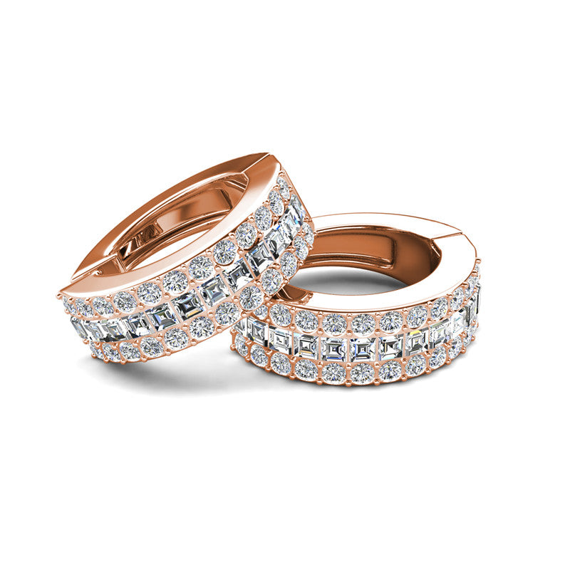 Classic Clip Earrings, Cyncerity Jewellery with crystals from Swarovski®