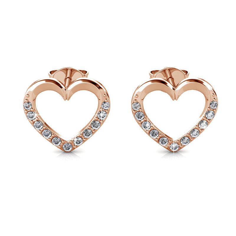 Amour Earrings, Cyncerity Jewellery with crystals from Swarovski®