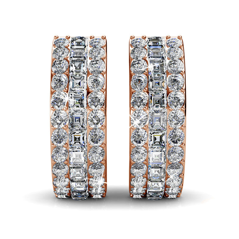 Classic Clip Earrings, Cyncerity Jewellery with crystals from Swarovski®