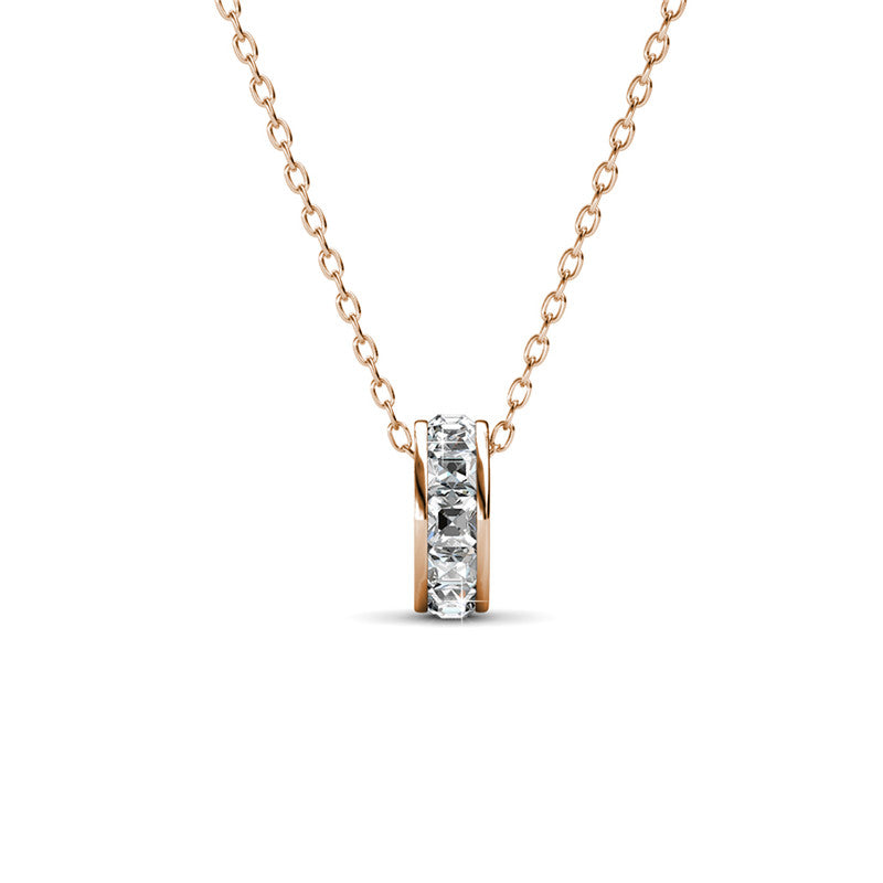 Classic Ring Pendant, Cyncerity Jewellery with crystals from Swarovski®