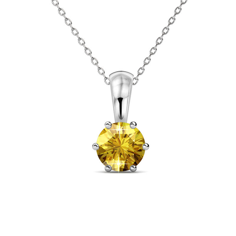 Birthstone Pendant, Cyncerity Jewellery with crystals from Swarovski®
