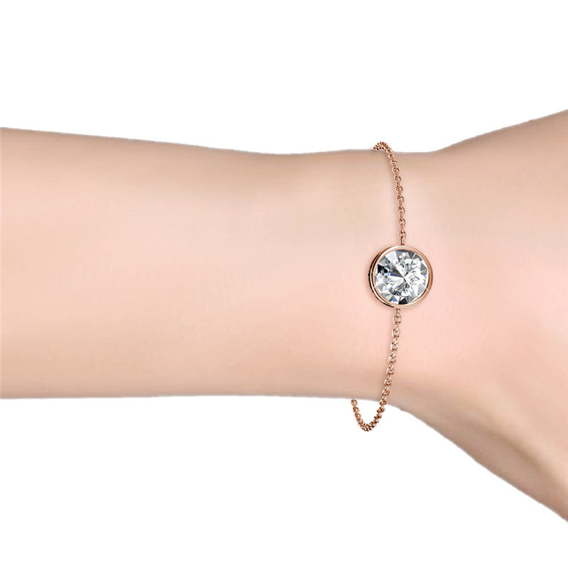 Classic Small Crystal Bracelet, Cyncerity Jewellery with crystals from Swarovski®