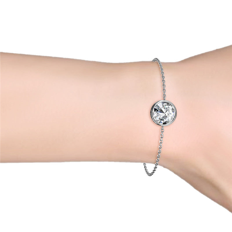 Classic Small Crystal Bracelet, Cyncerity Jewellery with crystals from Swarovski®
