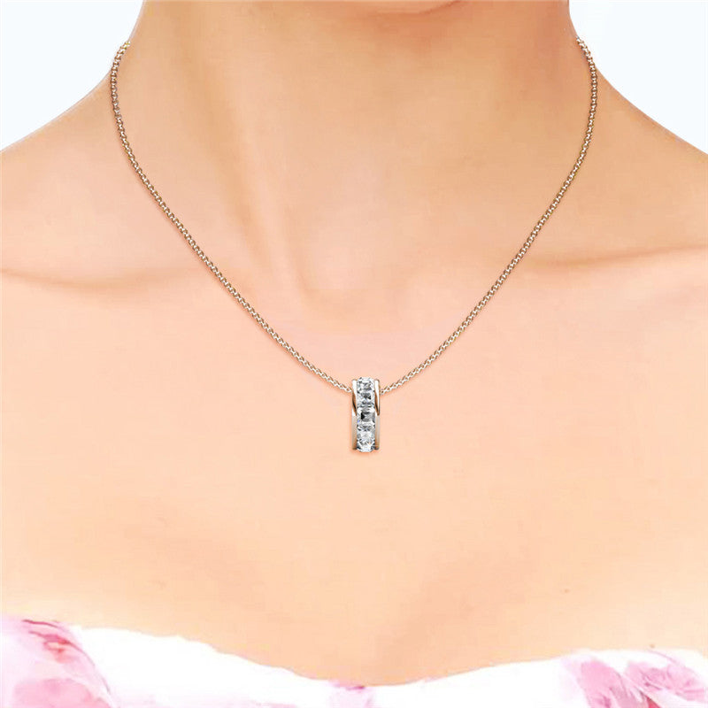 Classic Ring Pendant, Cyncerity Jewellery with crystals from Swarovski®