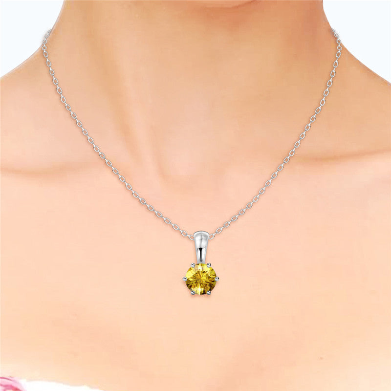 Birthstone Pendant, Cyncerity Jewellery with crystals from Swarovski®