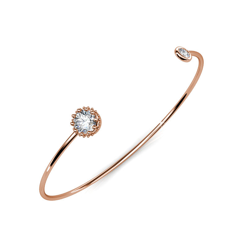 Crown Bangle, Cyncerity Jewellery with crystals from Swarovski®