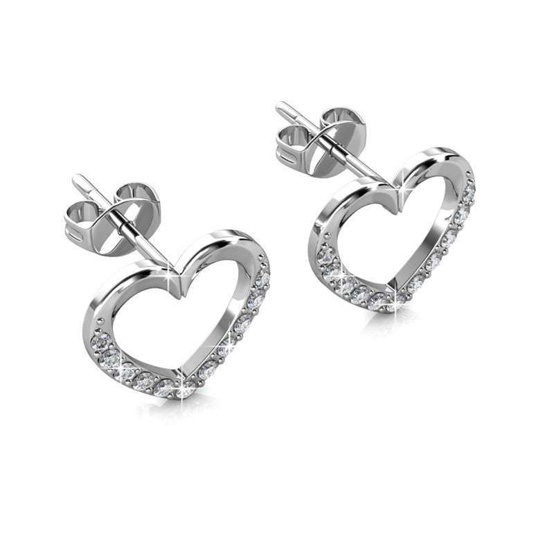 Amour Earrings, Cyncerity Jewellery with crystals from Swarovski®