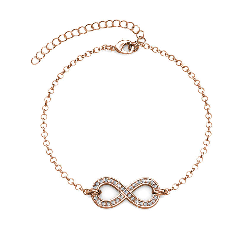 Infinity Bracelet, Cyncerity Jewellery with crystals from Swarovski®