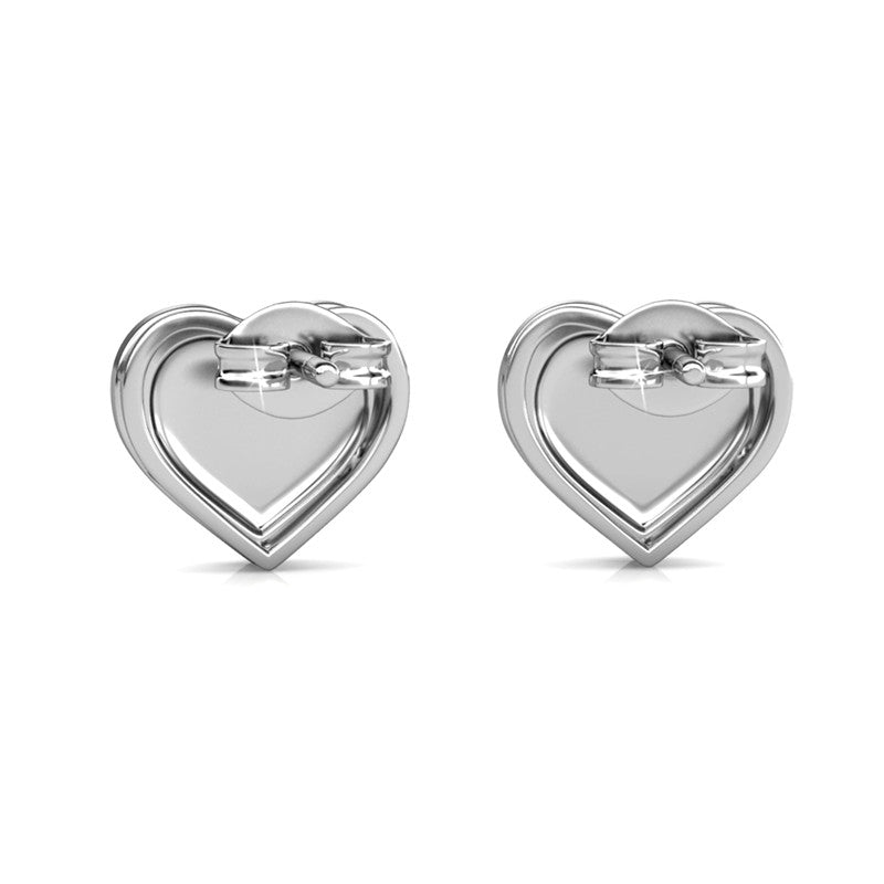 Brave Heart Earrings, Cyncerity Jewellery with crystals from Swarovski®