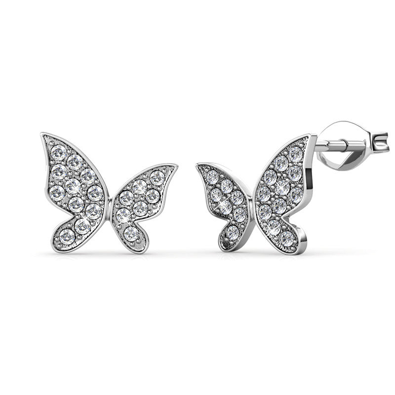 Fafalla Earrings, Cyncerity Jewellery with crystals from Swarovski®