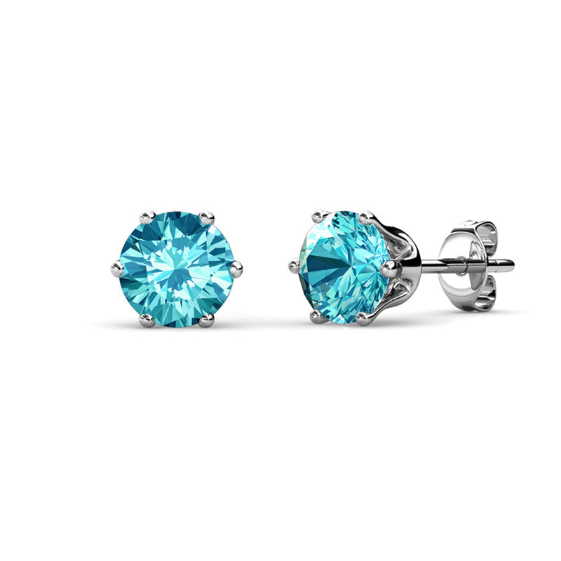 Birthstone Earrings, Cyncerity Jewellery with crystals from Swarovski®