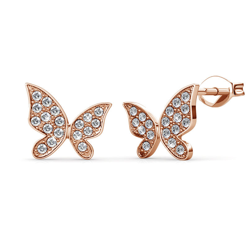 Fafalla Earrings, Cyncerity Jewellery with crystals from Swarovski®