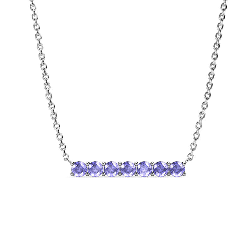 Lucky Seven Birthstone Pendant, Cyncerity Jewellery with crystals from Swarovski®