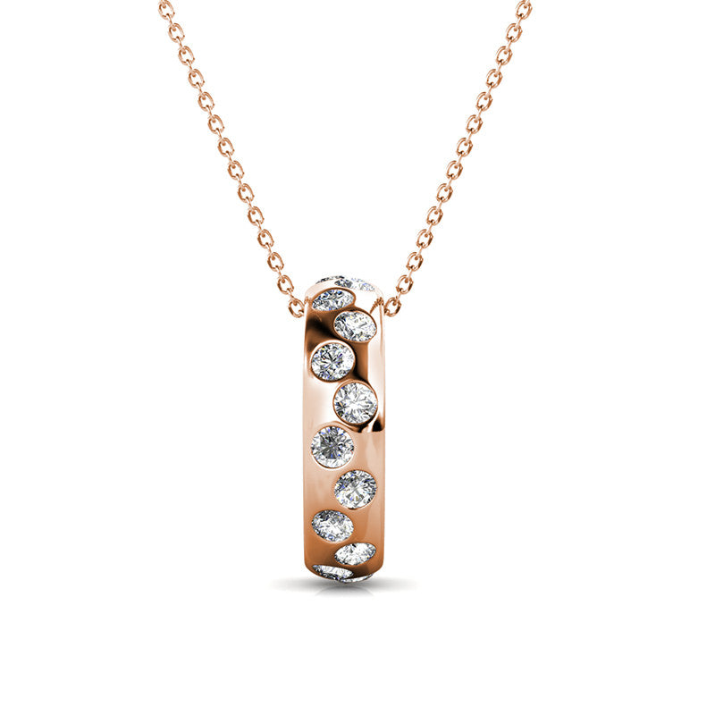 Crown Ring Pendant, Cyncerity Jewellery with crystals from Swarovski®