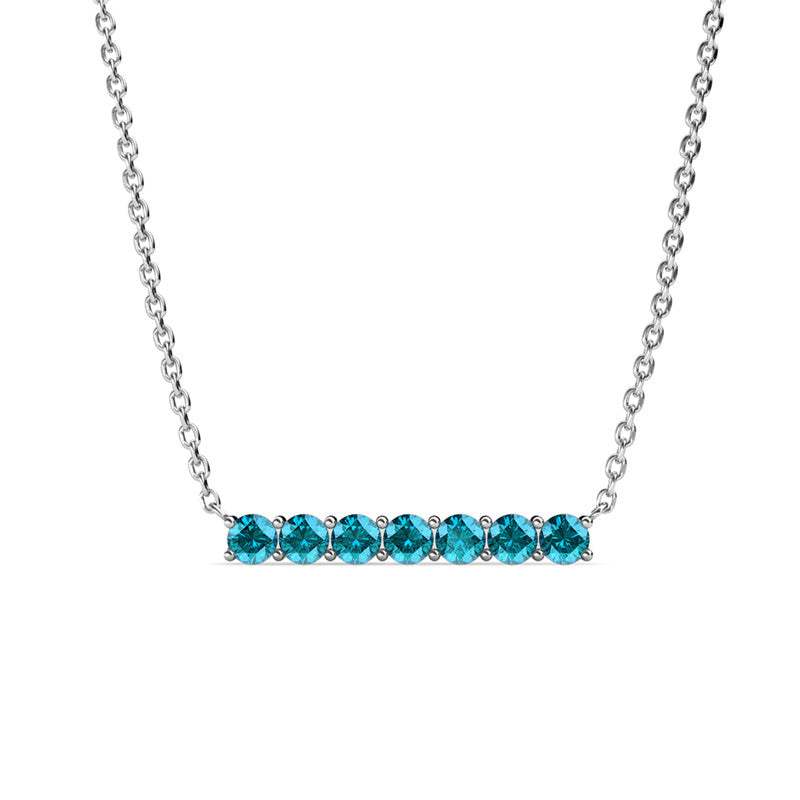 Lucky Seven Birthstone Pendant, Cyncerity Jewellery with crystals from Swarovski®