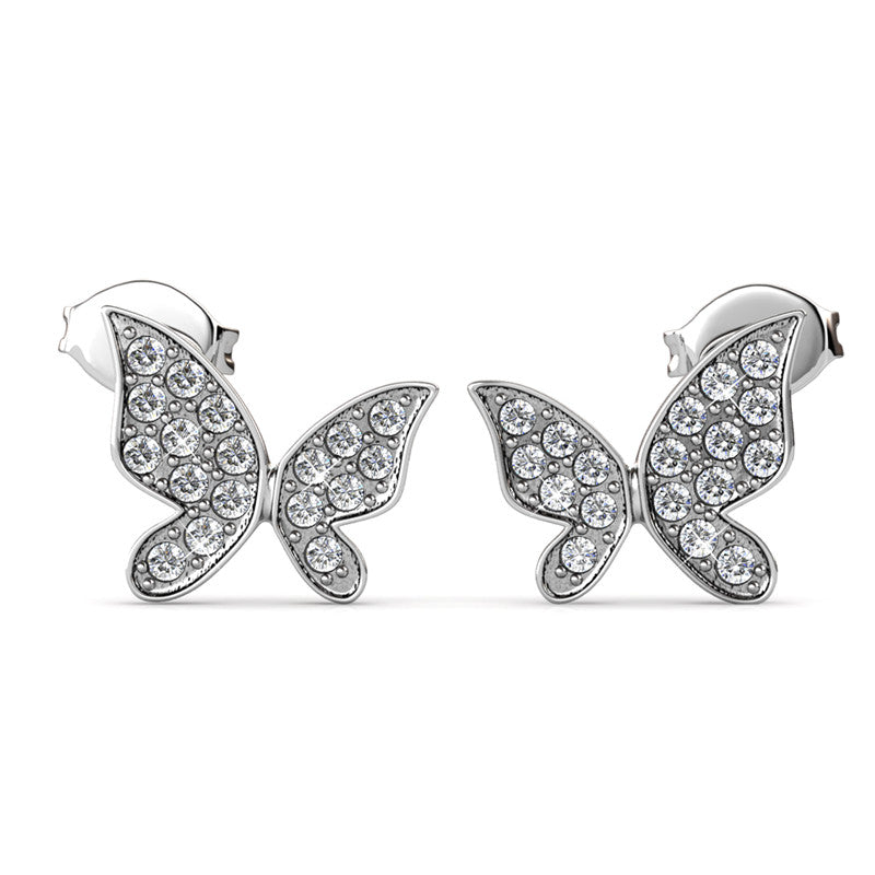 Fafalla Earrings, Cyncerity Jewellery with crystals from Swarovski®