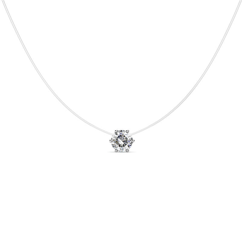 Mermaid Teardrop Pendant, Cyncerity Jewellery with crystals from Swarovski®