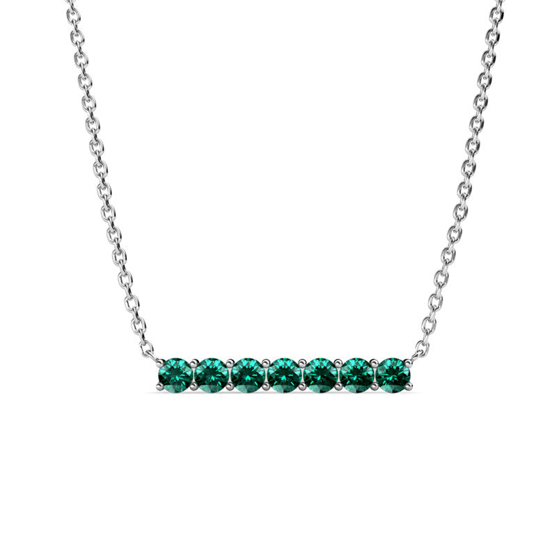 Lucky Seven Birthstone Pendant, Cyncerity Jewellery with crystals from Swarovski®
