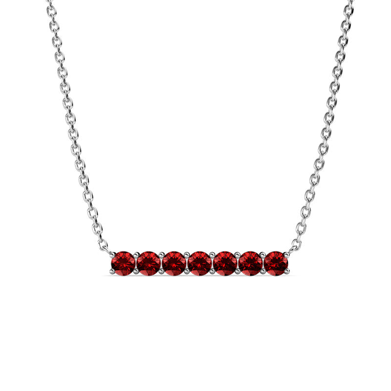 Lucky Seven Birthstone Pendant, Cyncerity Jewellery with crystals from Swarovski®