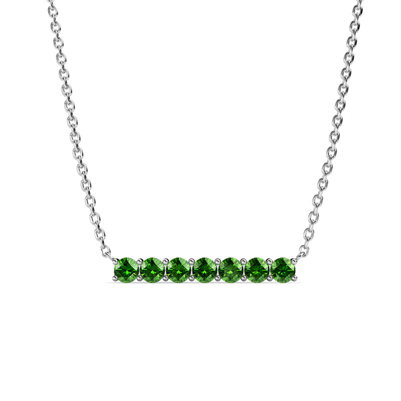 Lucky Seven Birthstone Pendant, Cyncerity Jewellery with crystals from Swarovski®