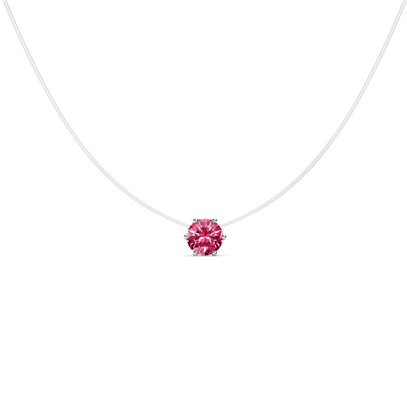 Mermaid Teardrop Pendant, Cyncerity Jewellery with crystals from Swarovski®