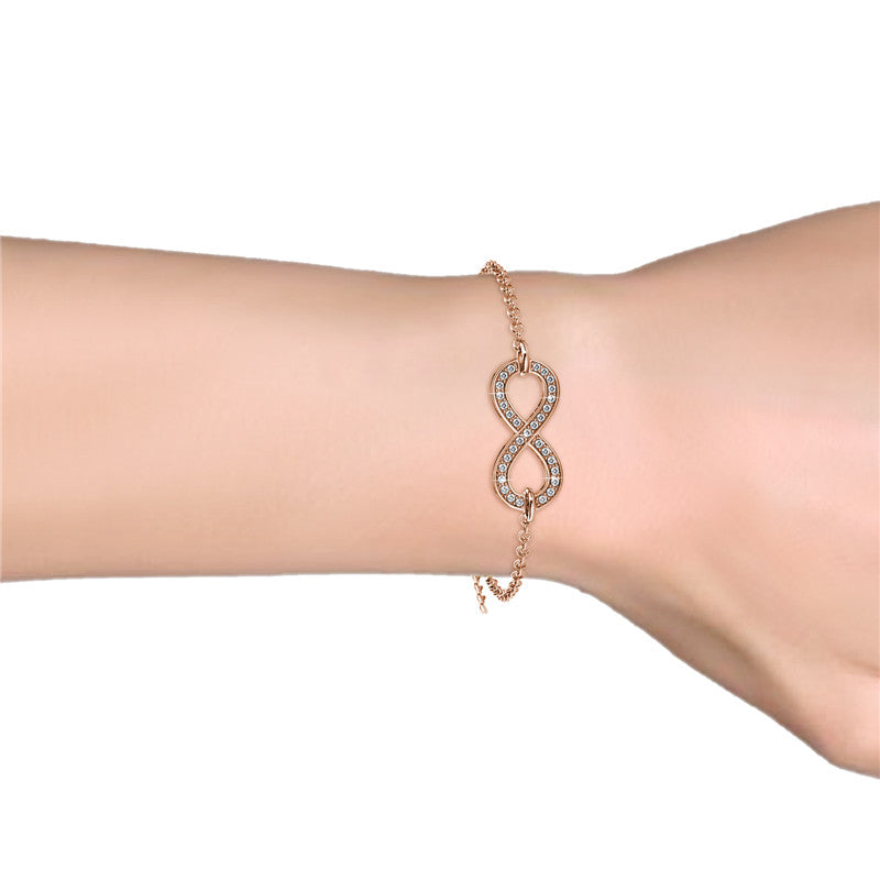 Infinity Bracelet, Cyncerity Jewellery with crystals from Swarovski®