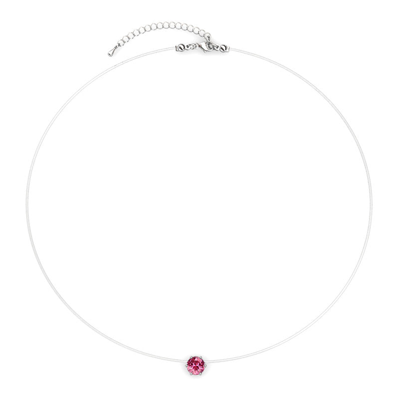 Mermaid Teardrop Pendant, Cyncerity Jewellery with crystals from Swarovski®