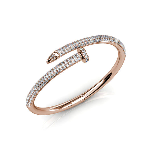 Nail Bangle, Cyncerity Jewellery with crystals from Swarovski®