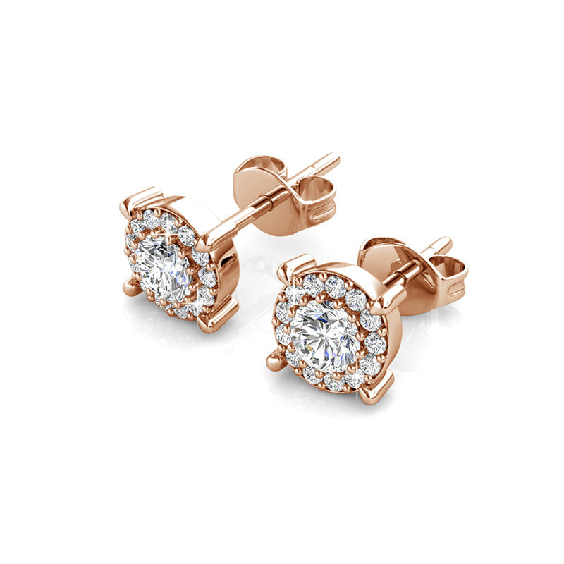 Princess Earrings, Cyncerity Jewellery with crystals from Swarovski®