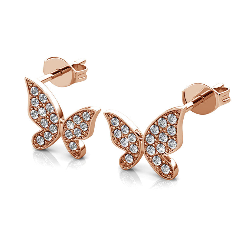 Fafalla Earrings, Cyncerity Jewellery with crystals from Swarovski®
