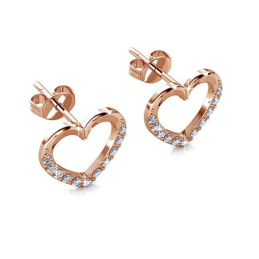 Amour Earrings, Cyncerity Jewellery with crystals from Swarovski®