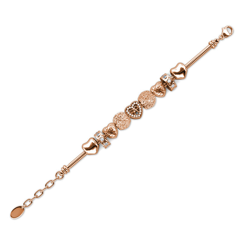 Jetaime Charm Bracelet, Cyncerity Jewellery with crystals from Swarovski®