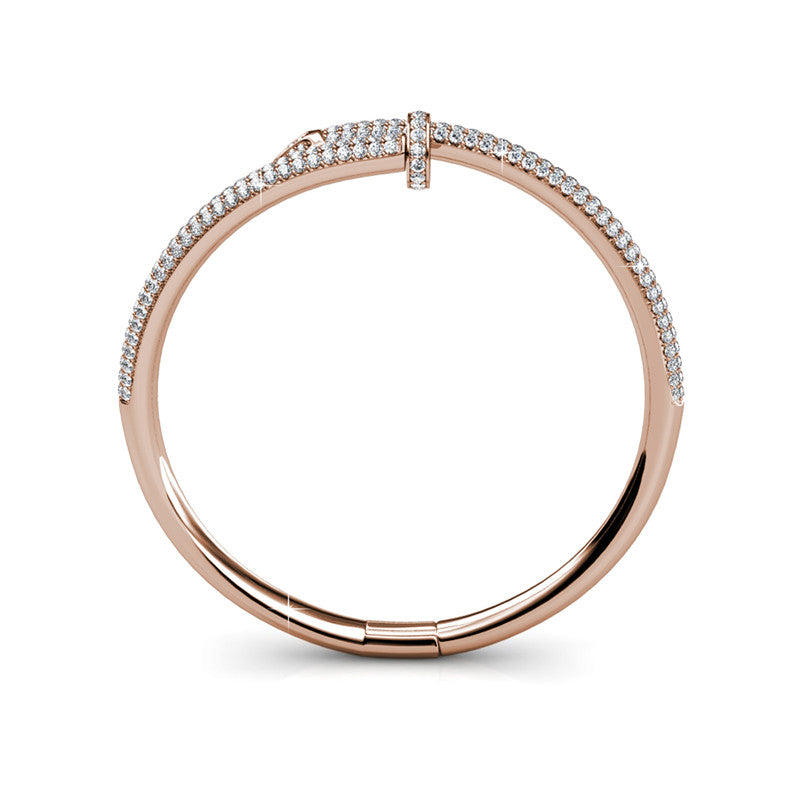 Nail Bangle, Cyncerity Jewellery with crystals from Swarovski®