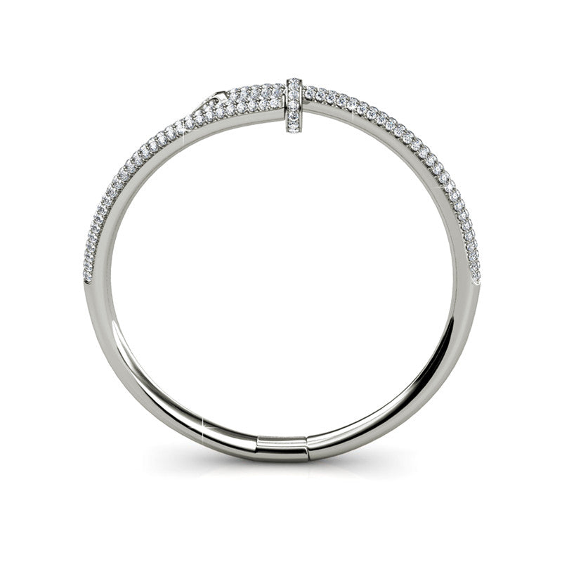 Nail Bangle, Cyncerity Jewellery with crystals from Swarovski®