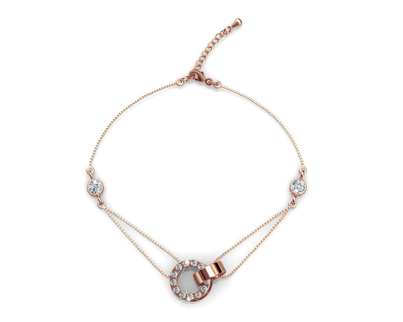 Entoure Bracelet, Cyncerity Jewellery with crystals from Swarovski®