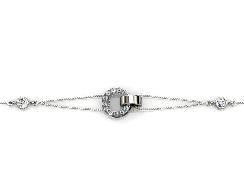 Entoure Bracelet, Cyncerity Jewellery with crystals from Swarovski®